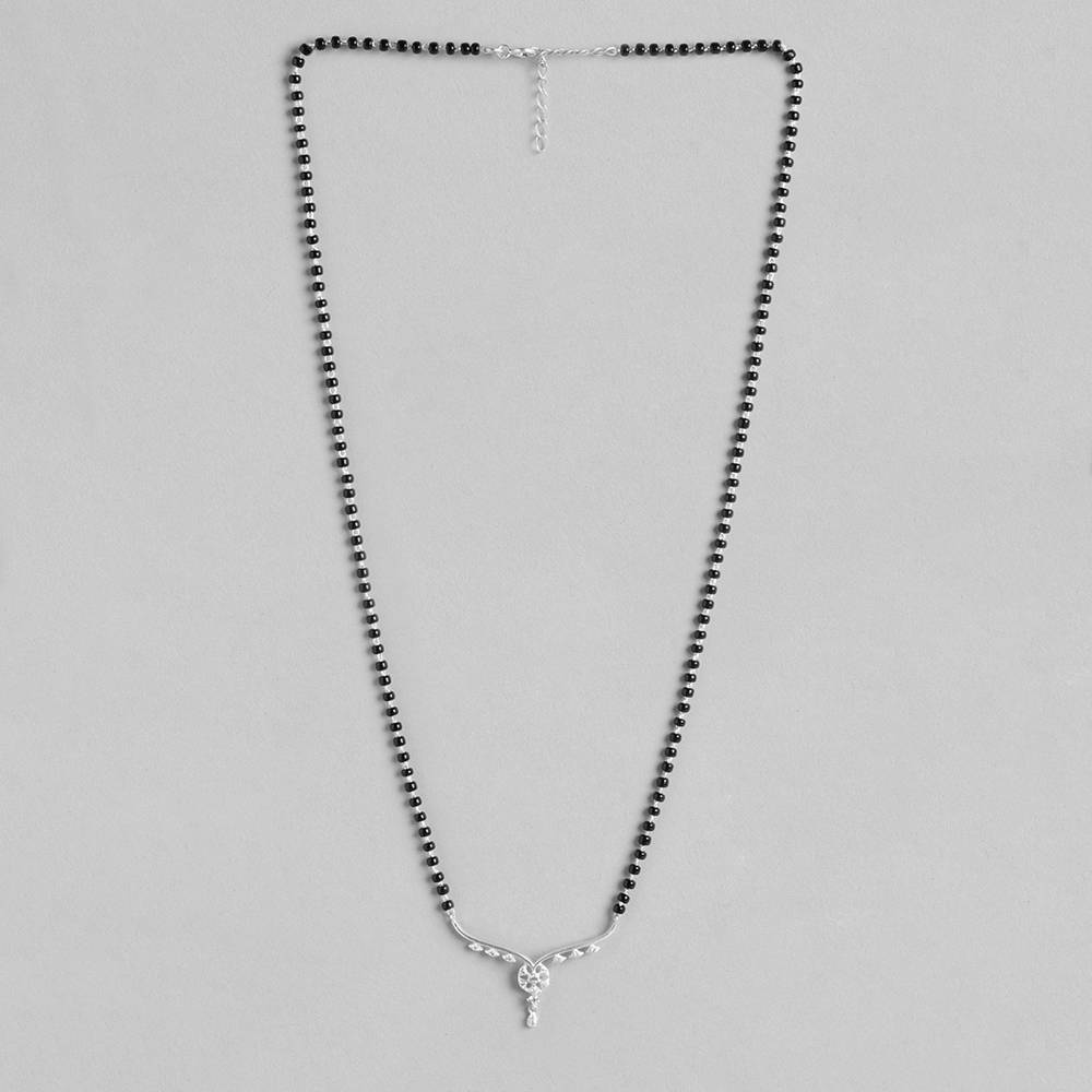 Silver Stylish Mangalsutra : Silver Stylish Mangalsutra : Z125SG002N015