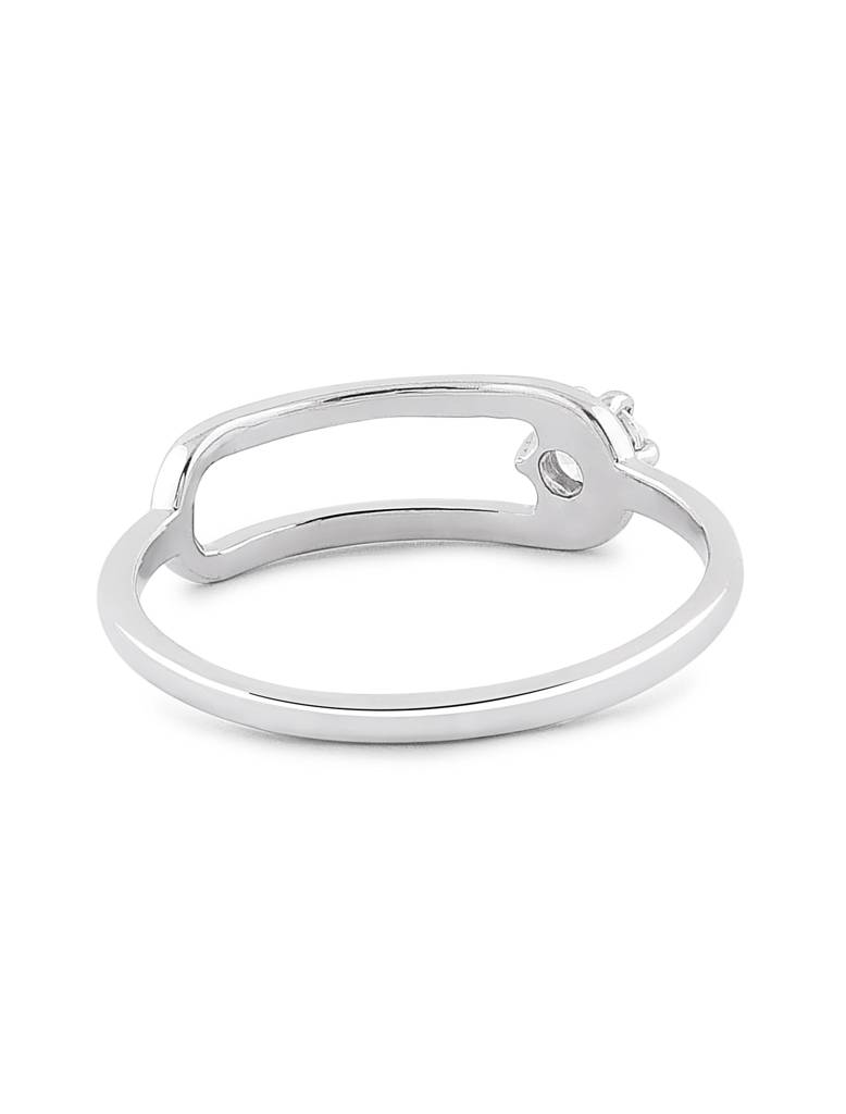 925 Silver Love Knot Ring