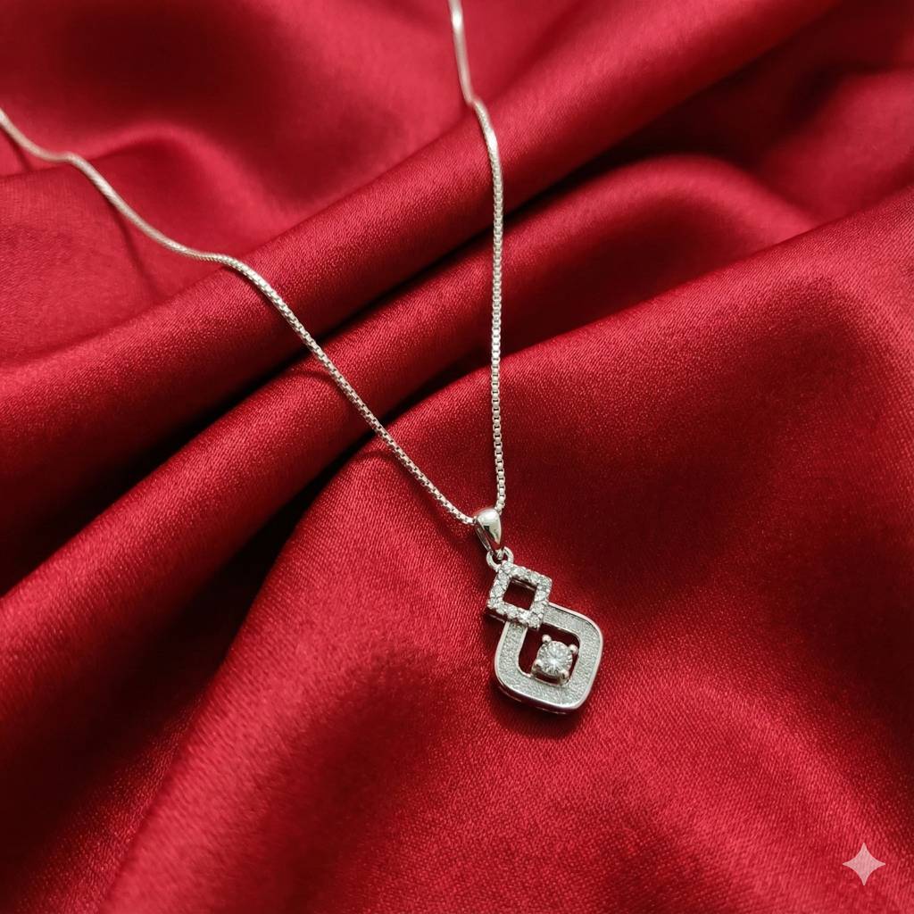 925 Pure Silver Chain Pendant-Cp1127 : CP1127