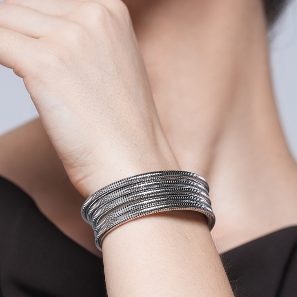 Stackable Multi- Layer Wrap Arm Bracelet : CAO0107JNY