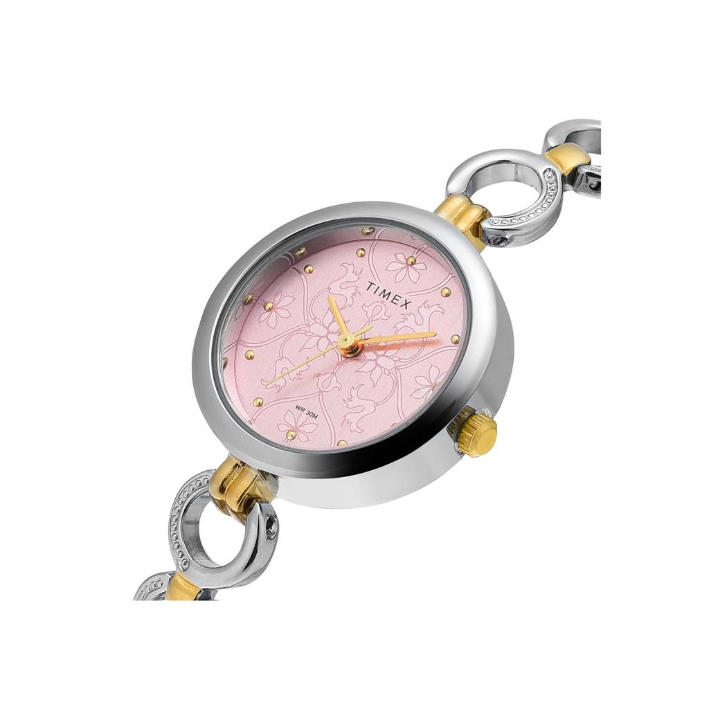 Timex Round 26Mm Dial Analog Women Watch - Twel11415 : TWEL11416