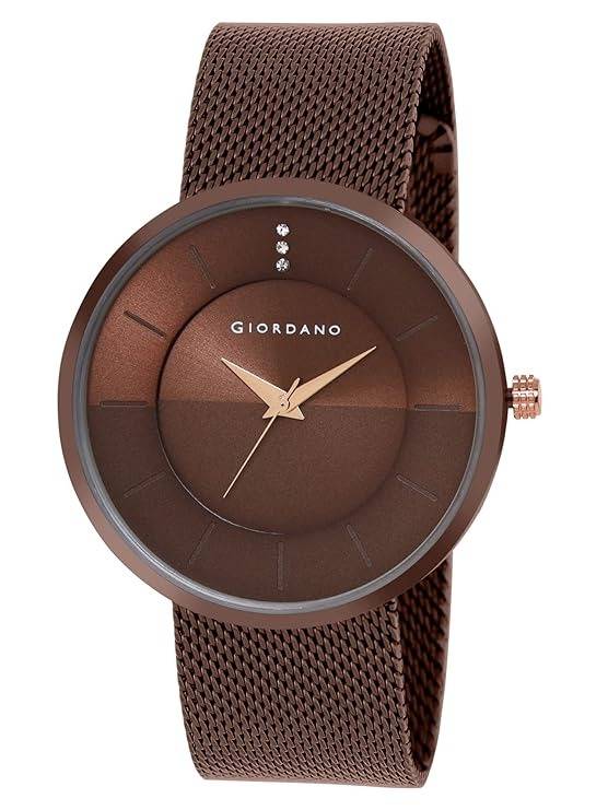 Analog Watch For Men & Boys Trendy And Slim Fit With Metal Strap Suitable For Casual & Formal Occasion | Men'S An : GD-1166-33