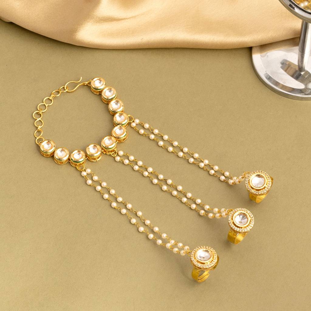 Noor-E-Pearl Hand Harness : RRJAN26-16