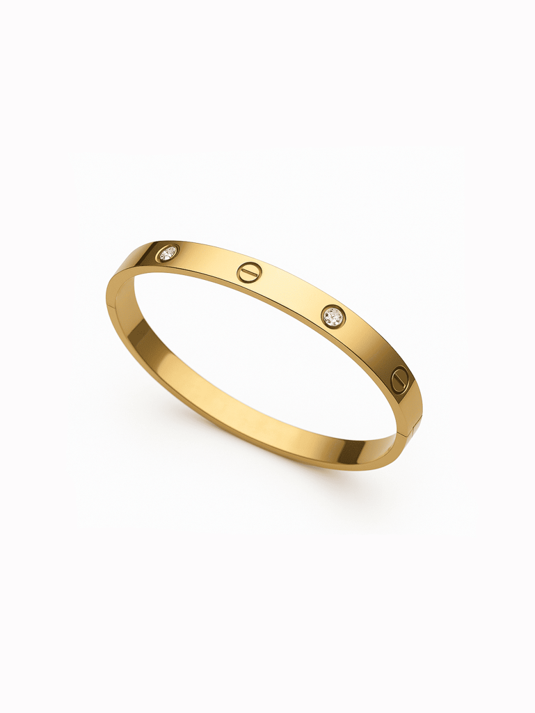 Vyomamayi Bangle Bracelet | Anti Tarnish | 18K Gold Plated : RKAT000013