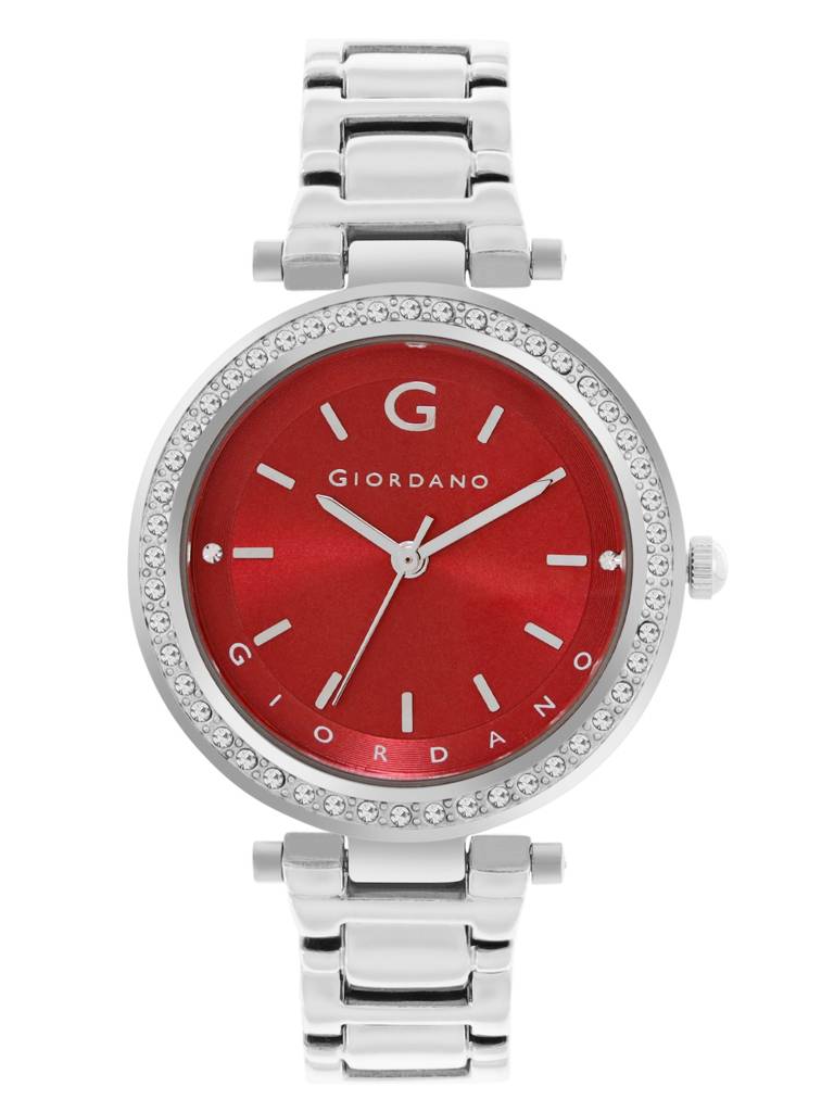 Analog Wrist Watch For Women | Stylish Metal Strap With Water Resistant 3 Hand Mechanism For Girls & Ladies To Co : GD-4212-11