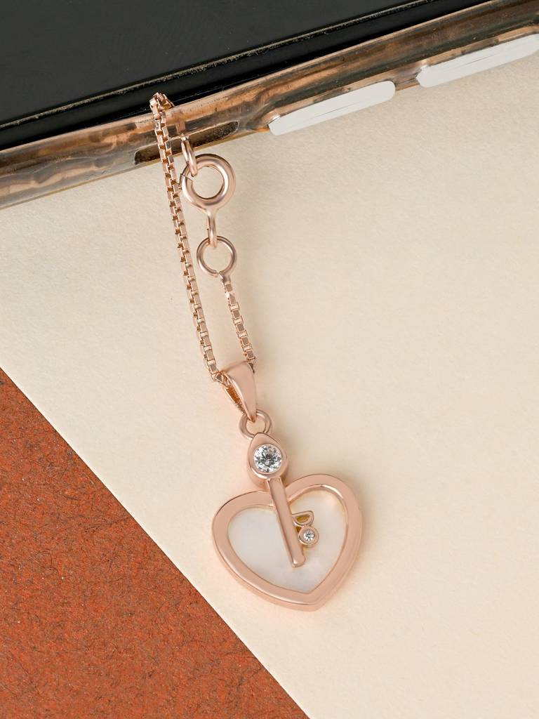 Secret Key Heart Charm : IPDCH419
