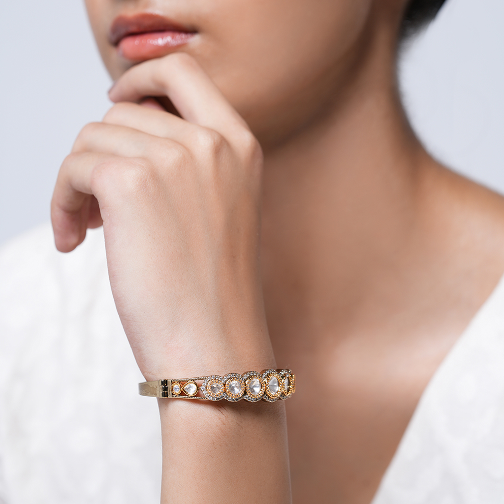 Premium Moissanite Bracelet : CAO0009MPS