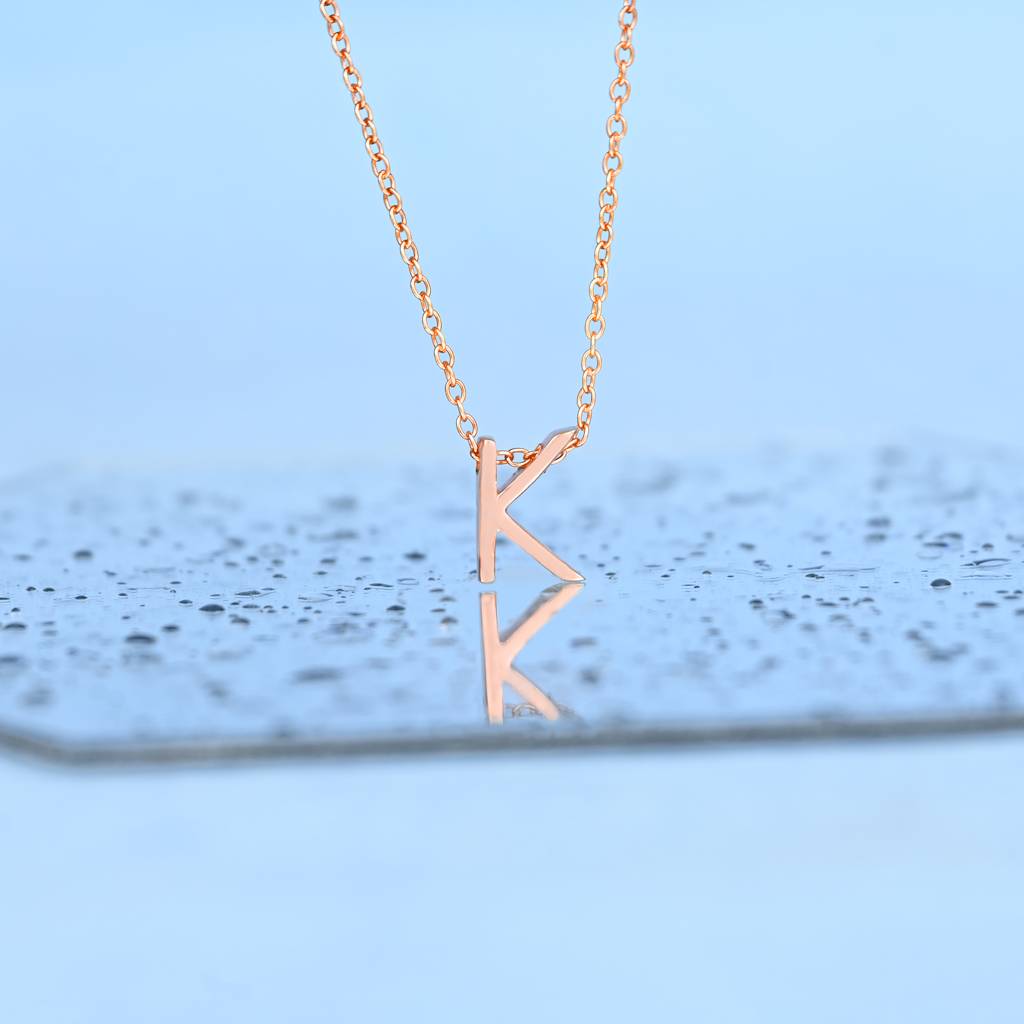 Kinetic K Initial Necklace : EIN103