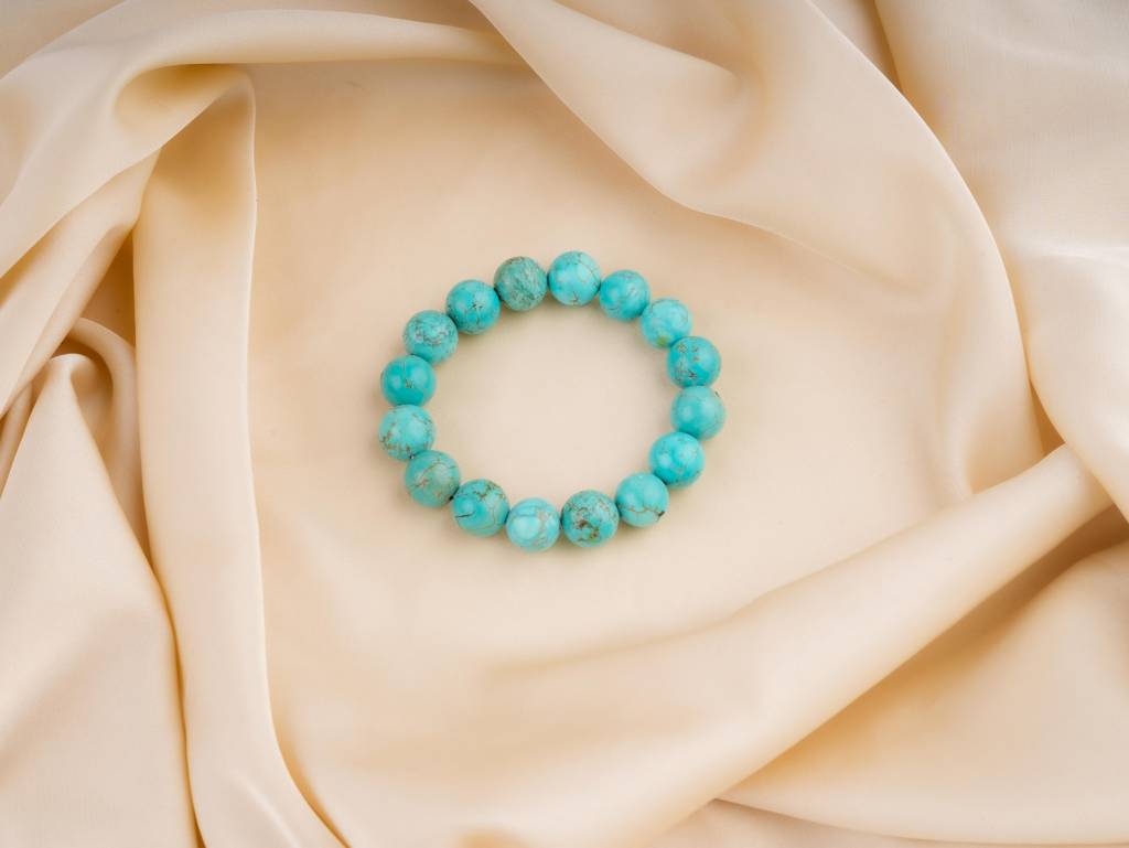 Turquoise Gemstone Bracelet : BBM33