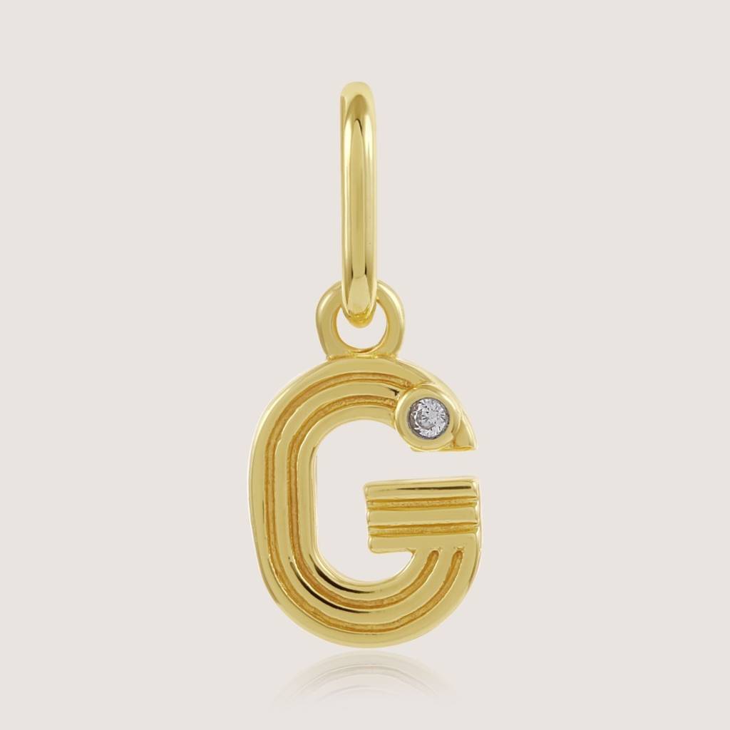 Initials Charms : ACC00127