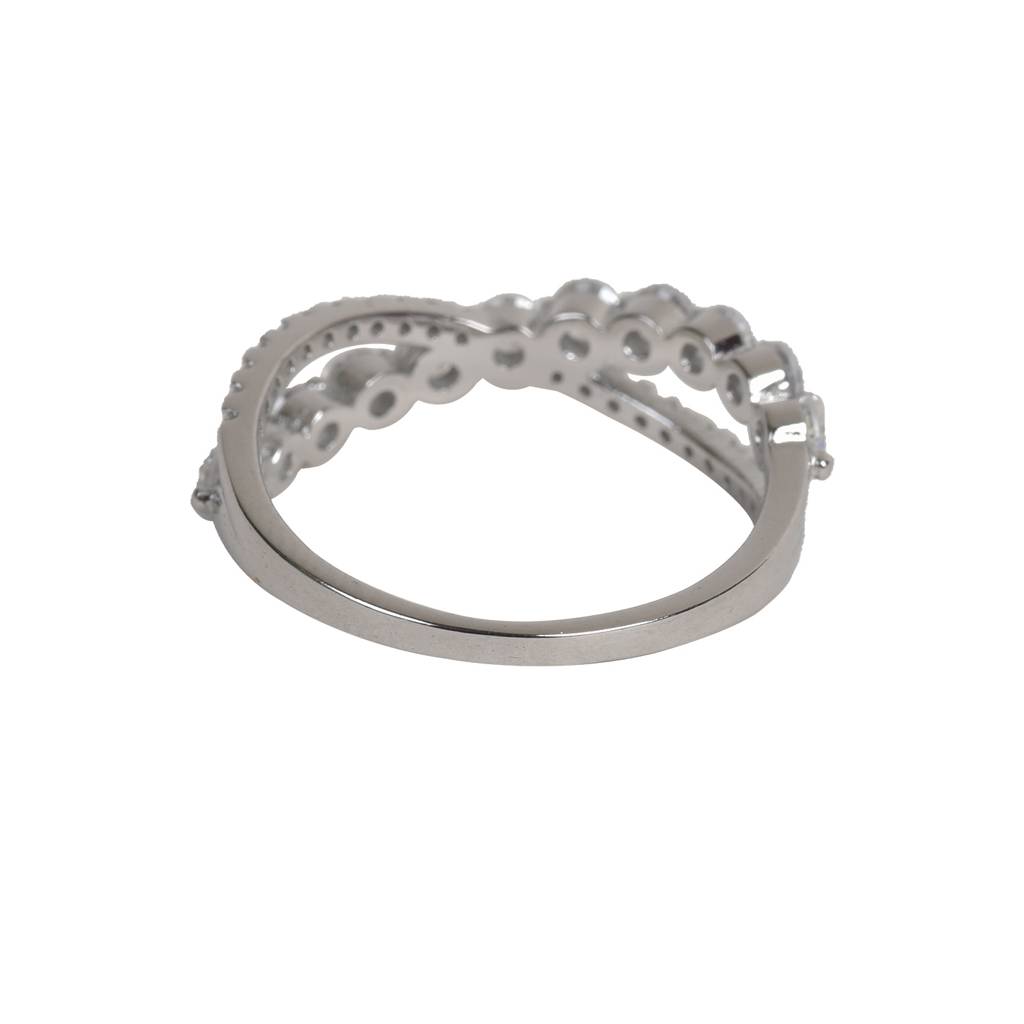 Infinity 92.5 Sterling Silver Ring : SR001-6