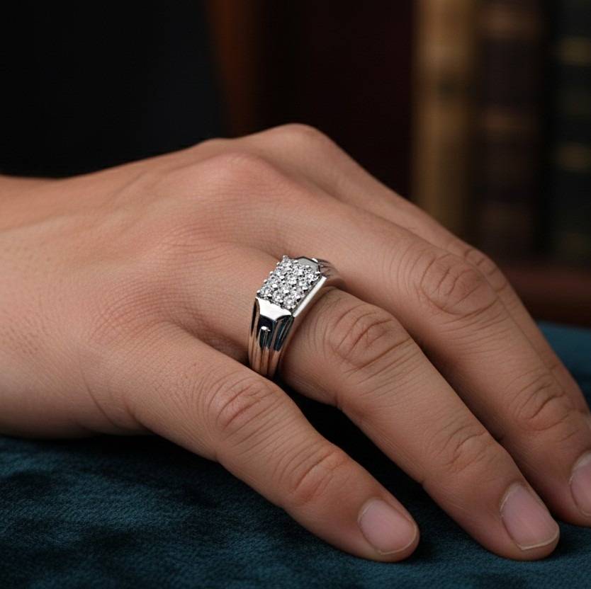 Silver Royal Warrior Ring For Him : TRGRIMP0007