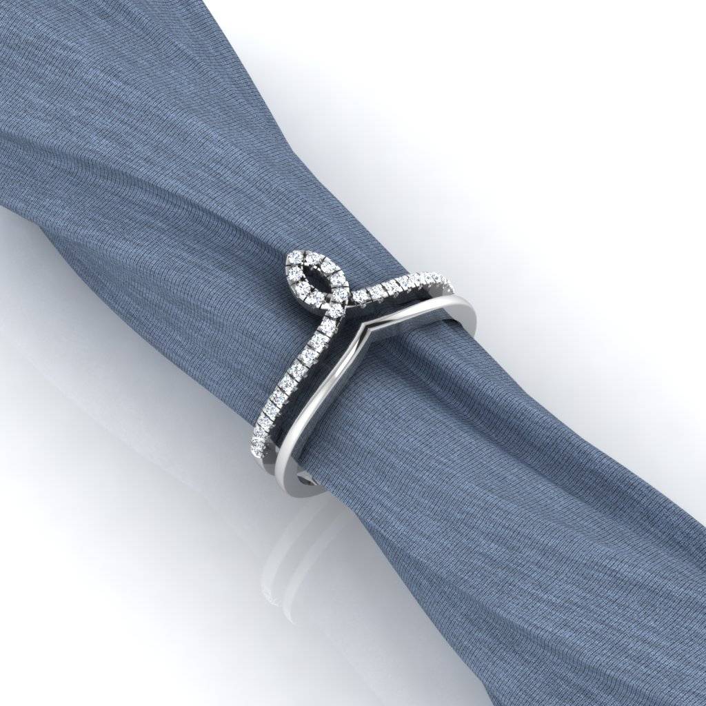 Victor Designer Silver Ring