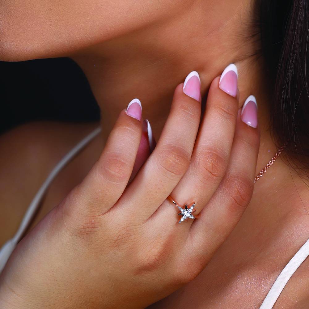 Northstar - Lab Diamond Ring : LLRG0120