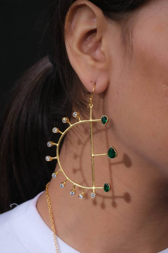 Vibrant Sun Earrings : GRE81