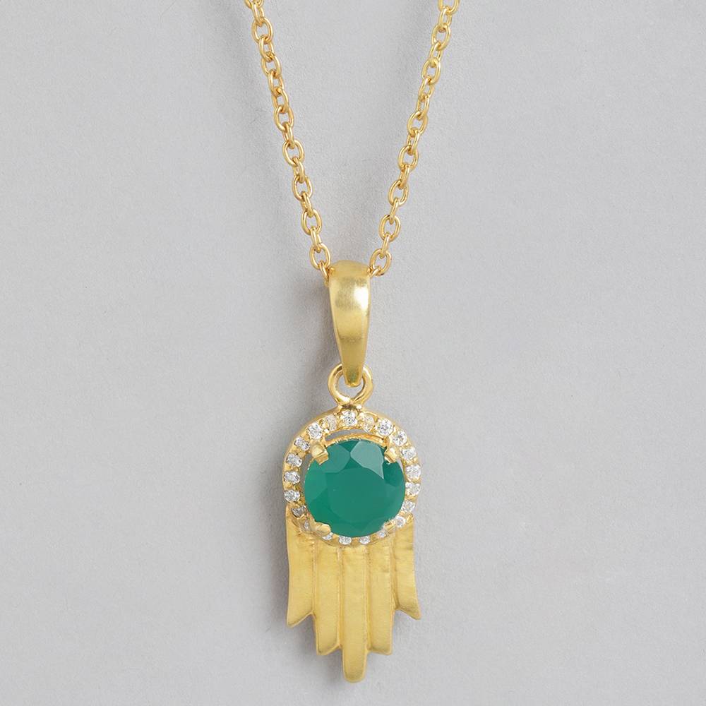 Pure 92.5 Silver Hamsa Necklace. The Hamsa Is A Symbol Of Protection, Strength, And Power That Is Believed To Ward Off E