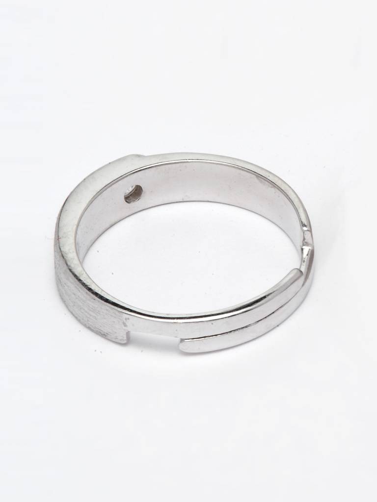 Pure 925 Sterling Silver Belt Adjustable Ring Gift For Women And Girls : CSCPLR9_F