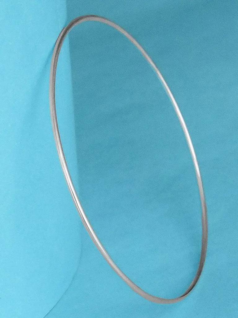 Minimal Plain Silver 92.5 Bangle(Single) : U070SO003.4LB0534