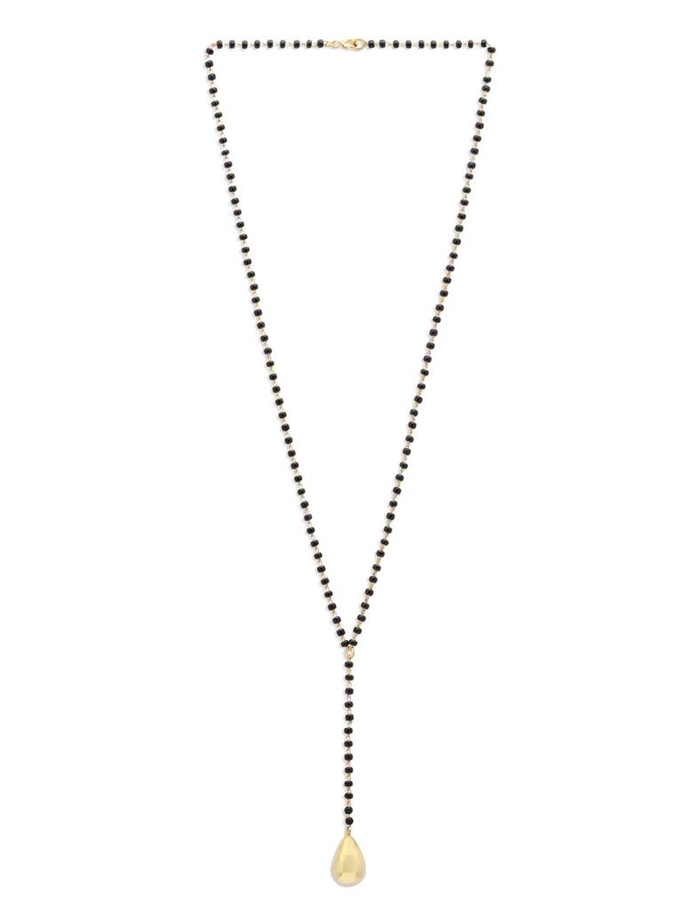 Golden Drop Silver Mangalsutra : U080SG006N0256