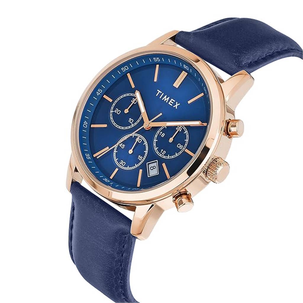 Timex Round 43Mm Dial Analog Men Watch - Tweg294Smu01 : TWEG294SMU03