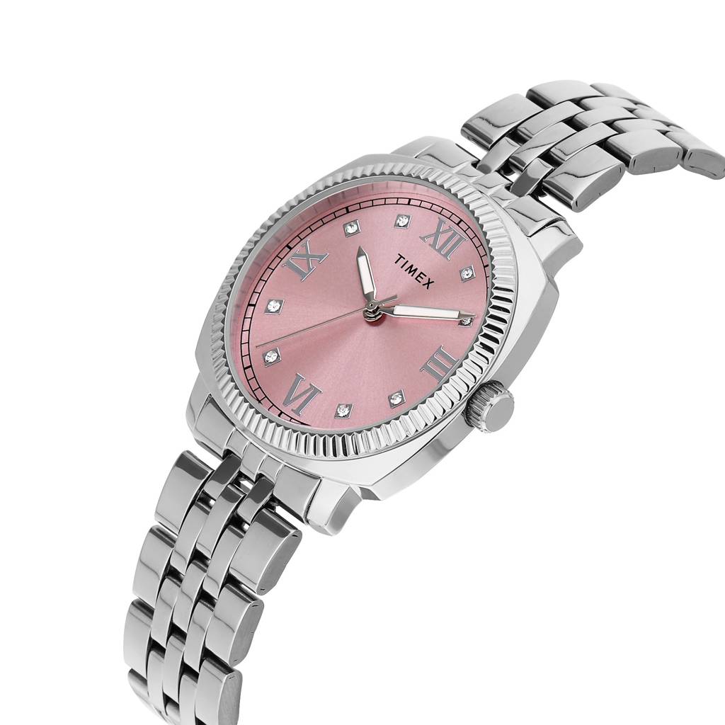 Timex Round 35Mm Dial Analog Women Watch - Twel234Smu01 : TWEL234SMU01