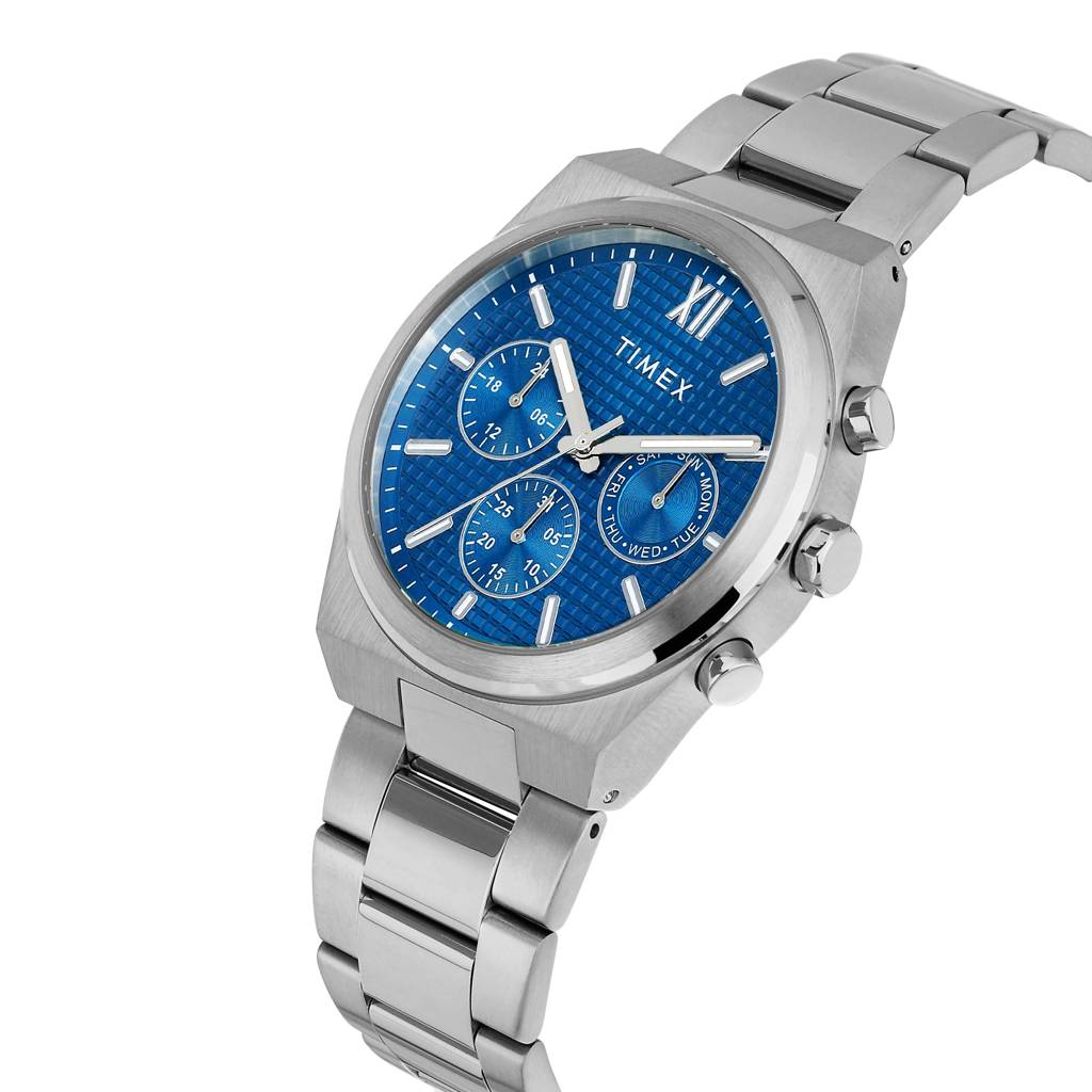 Timex Round 42Mm Dial Analog Men Watch - Tweg297Smu01 : TWEG297SMU01