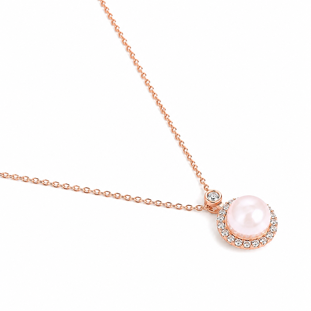 925 Silver Moonveil Pearl Elegance Set : WPEC00011