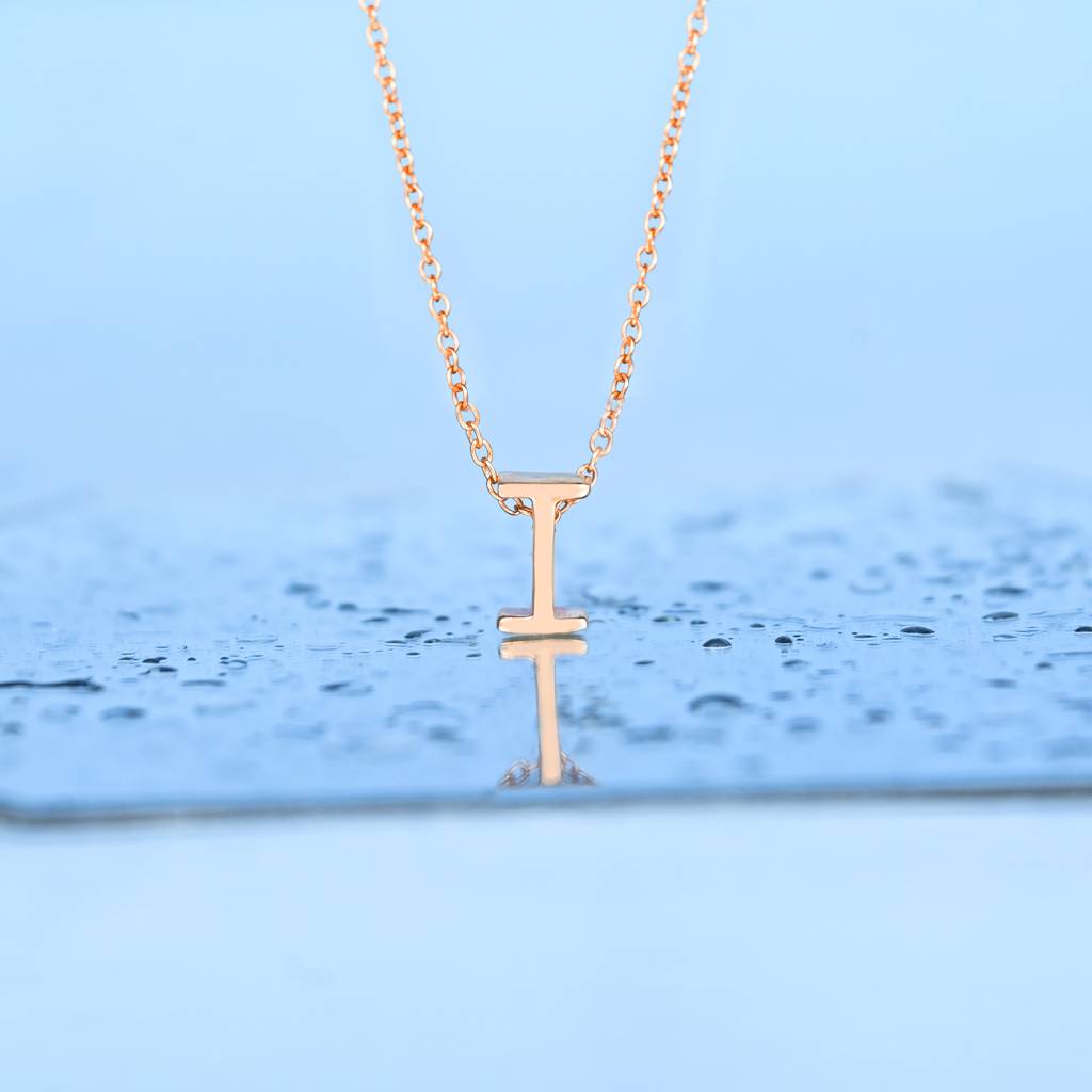 Infinite I Initial Necklace : DIN82