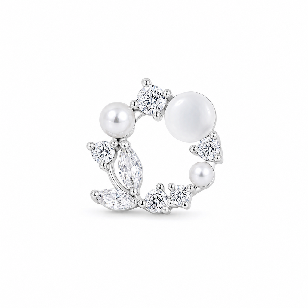 Silver Opaline Crystal Garden : WER00089