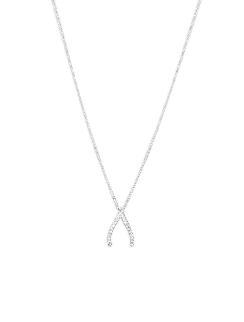 925 Silver Wishbone Pendant