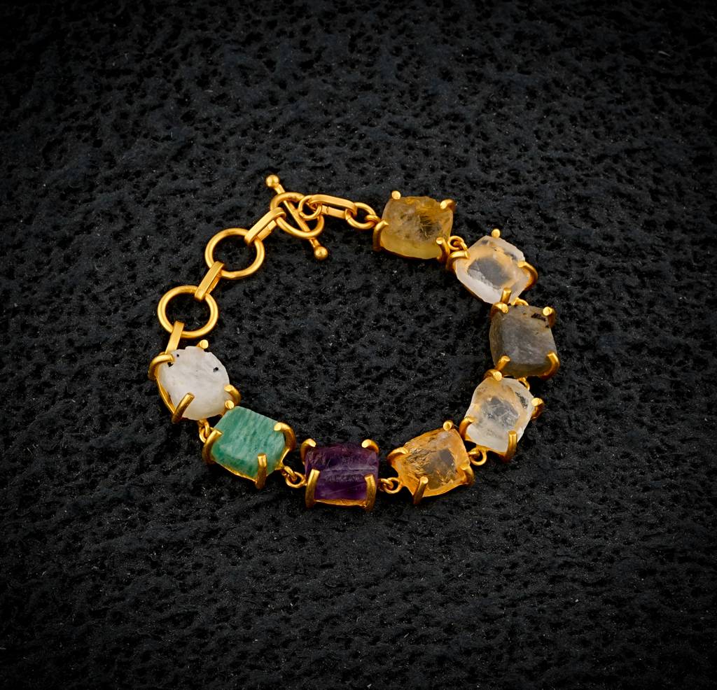 Uncut Multi Stone Bracelet : NAGB02