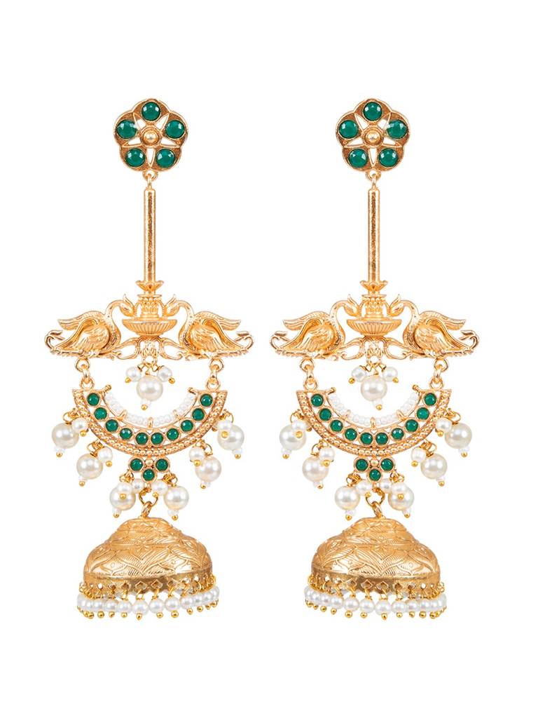 Kashmiri Jhumkas : SWARNAJH1668