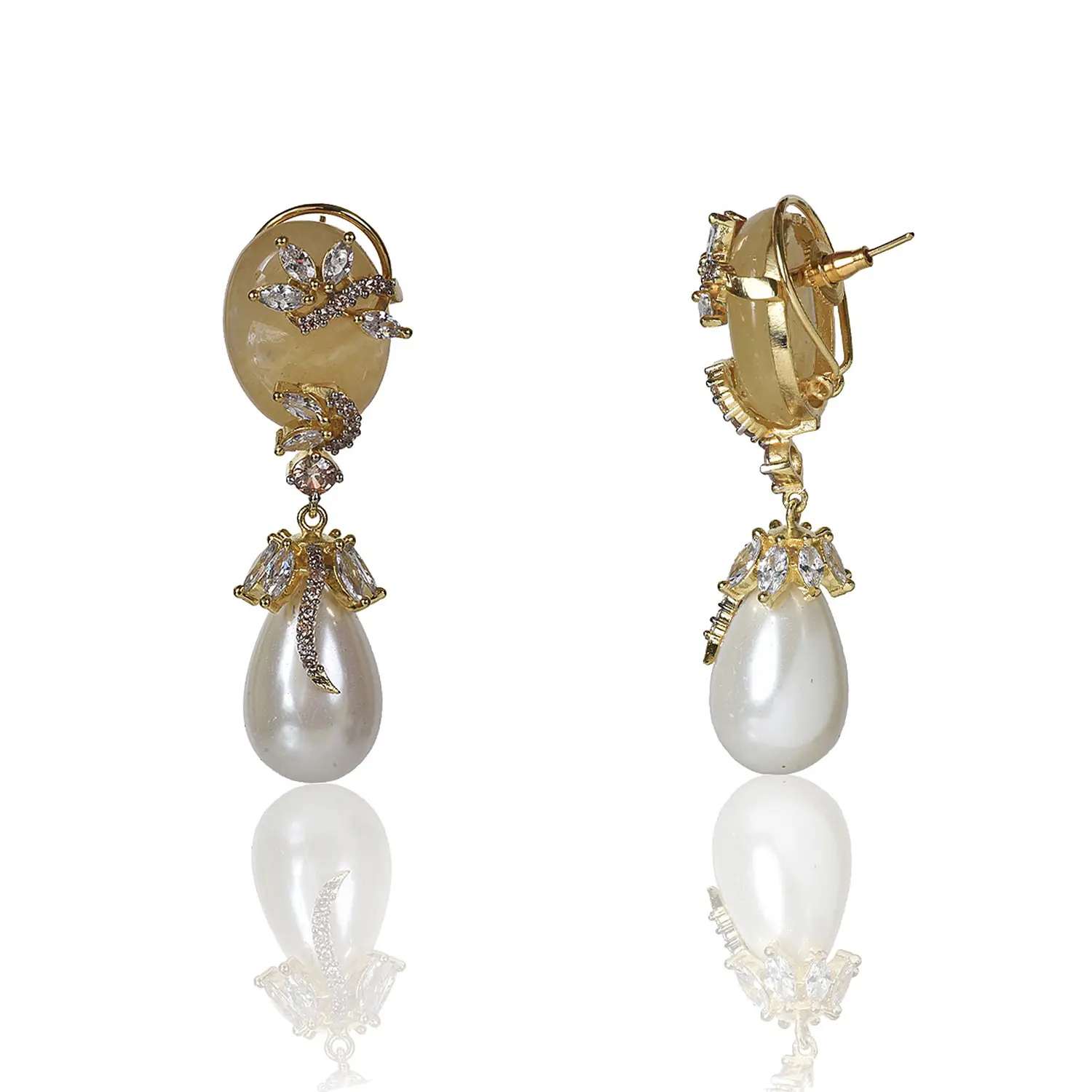 Aventurina Earrings - Fern main image 1
