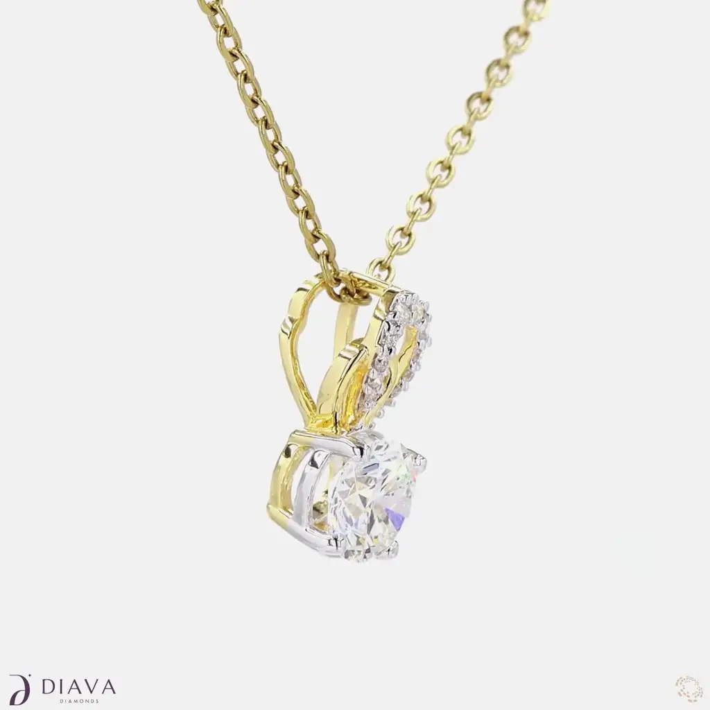 Eternal Loop Solitaire Pendant : EternalLoopSolitairePendant