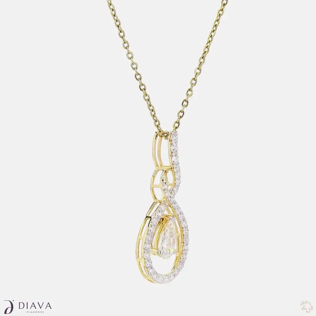 Infinity Teardrop Pendant : InfinityTeardropPendant