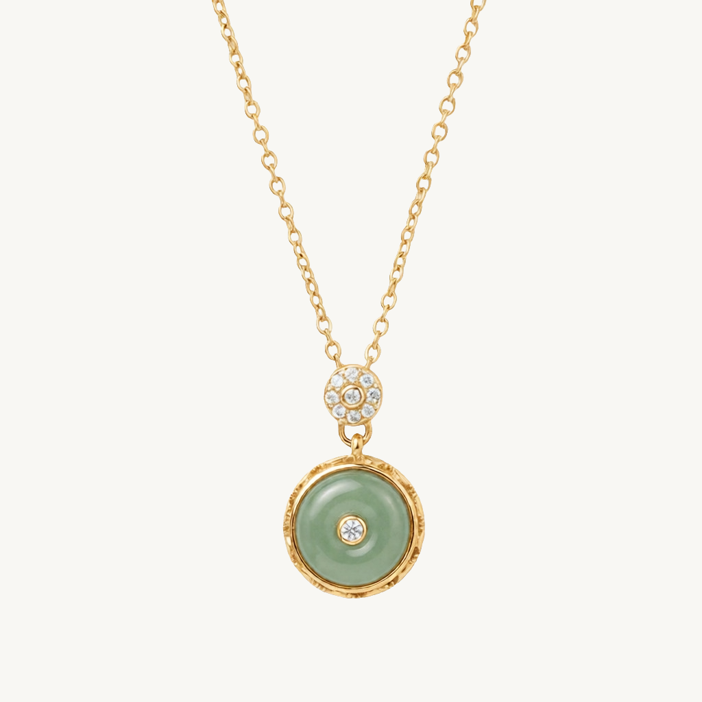 Single Diamond Necklace For Women | Classic Solitaire Crystal Pendant Jewellery : 3920600401
