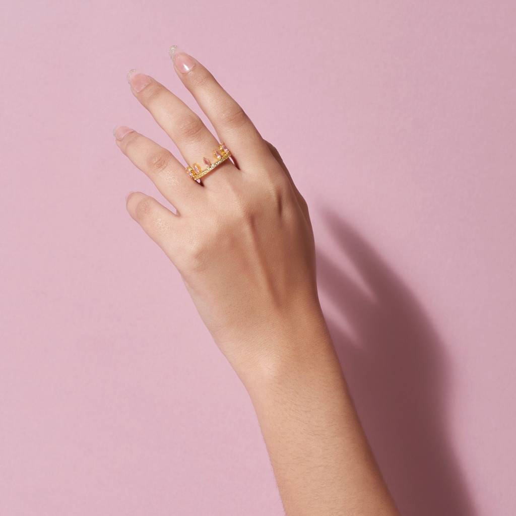 2 In 1 Baguette Diamond Ring-6 : RC22464-6