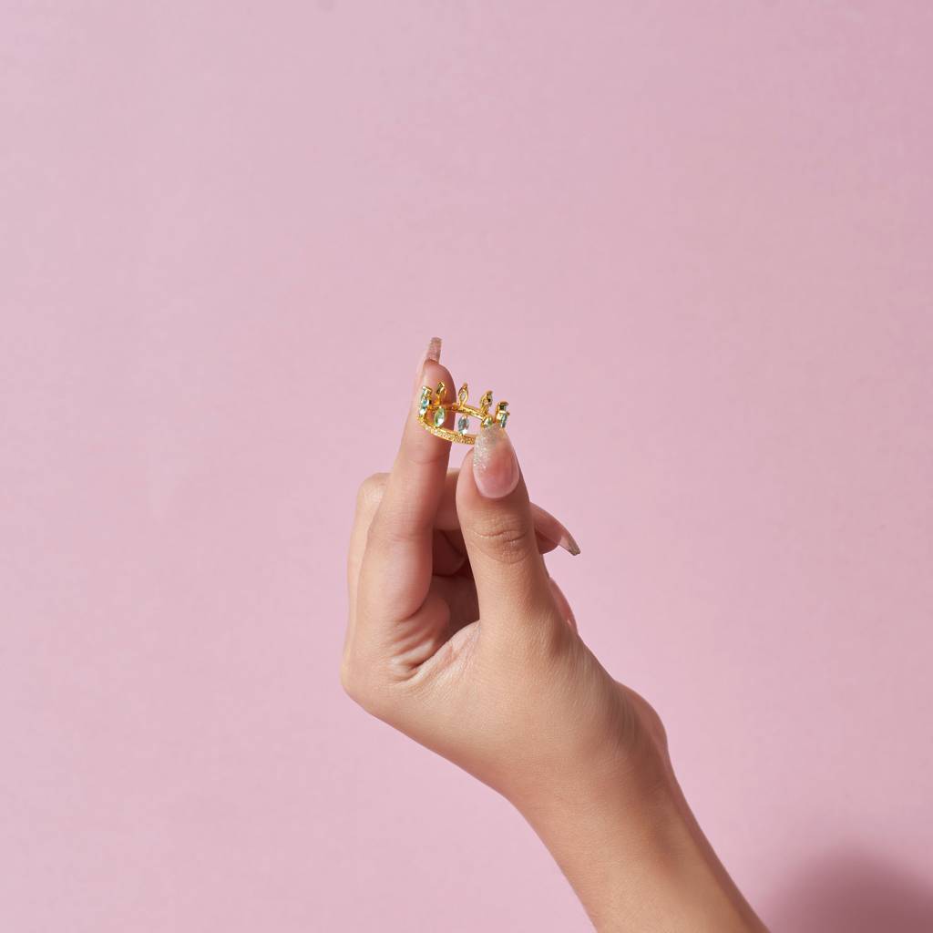 2 In 1 Baguette Diamond Ring-6 : RC22464-6