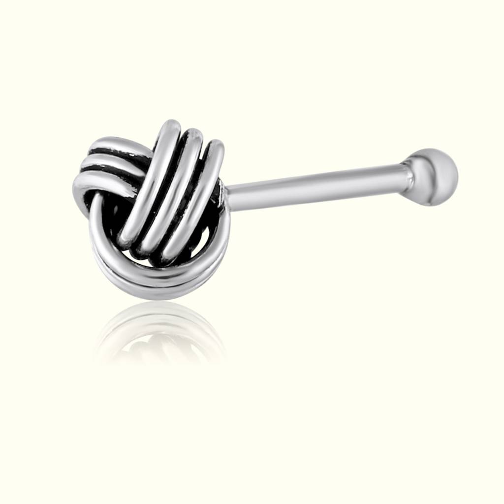 Subtle Charm Silver Nose Pin : 02-SPNP