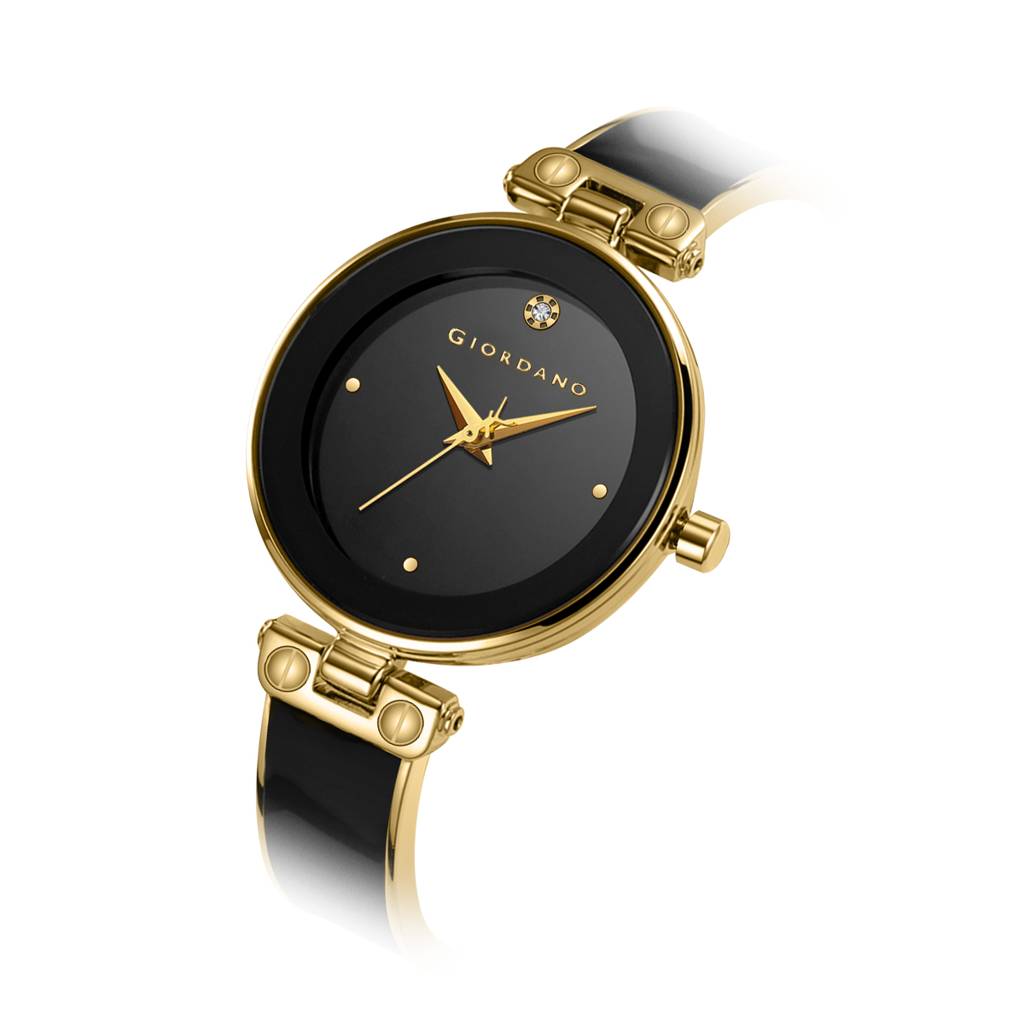 Giordano Designer Analog Watch For Women Â Glossy Round Dial & Bracelet Style Stainless Steel Strap-Gz-60099 : GZ-60099-44