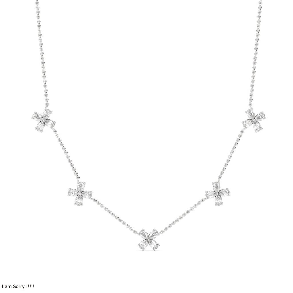 Mini Fleur Necklace : SFJ0924NK-023