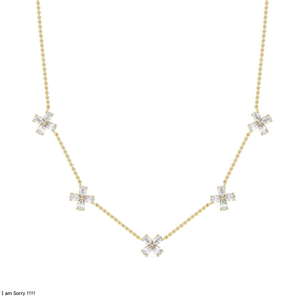 Mini Fleur Necklace : SFJ0924NK-023