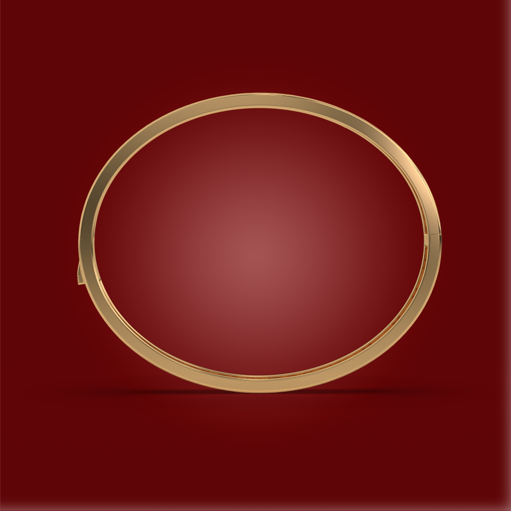 Kaleidoscope Bangle | 925 Sterling Silver : BCC300G18