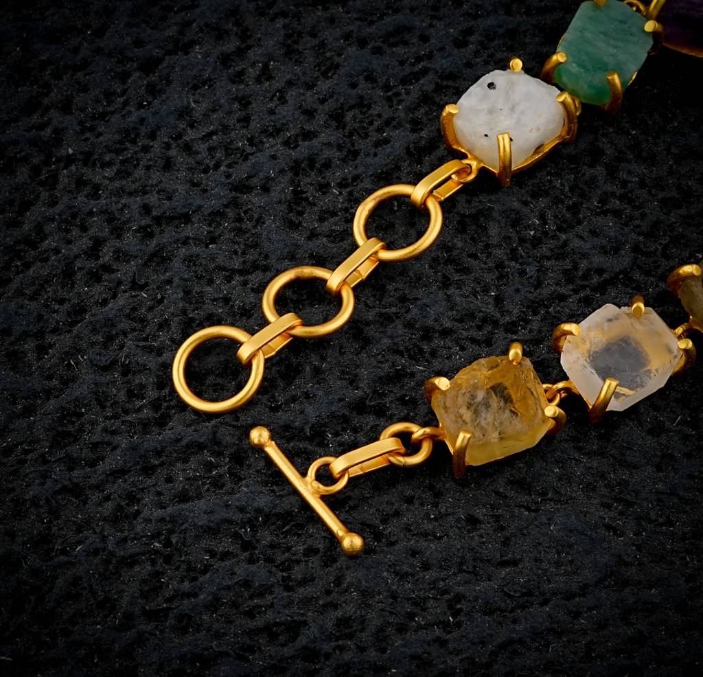 Uncut Multi Stone Bracelet : NAGB02