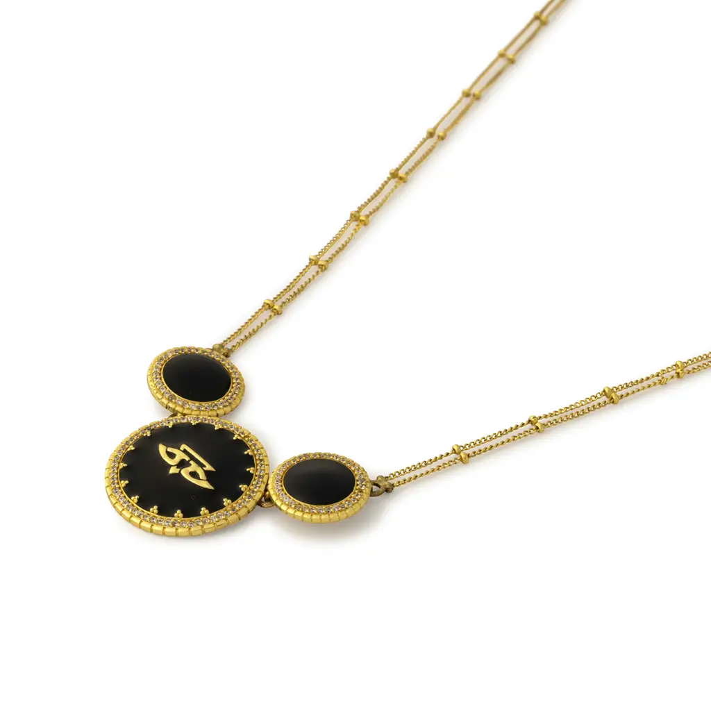 Chevron Necklace By Jj Valaya : 3072