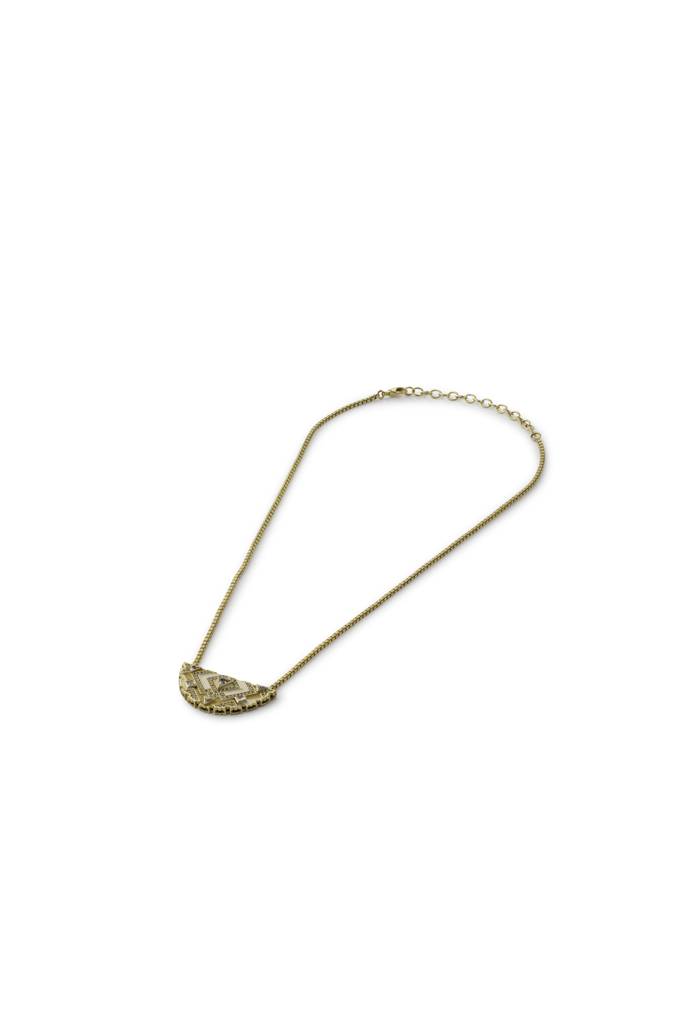 Amelia Crescent Necklace : 3076