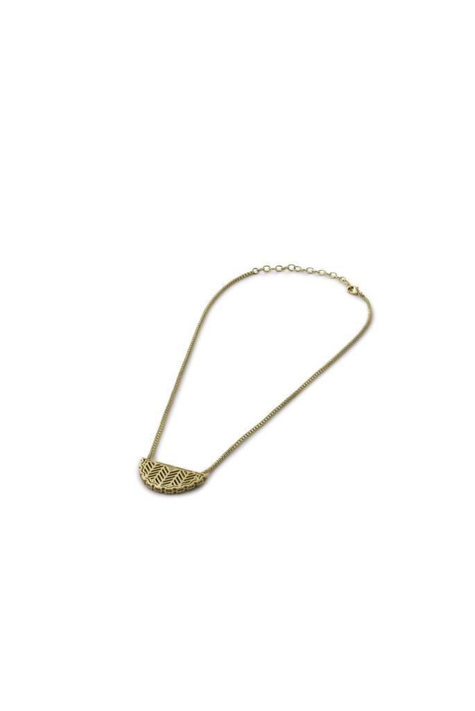 Amelia Crescent Necklace : 3076