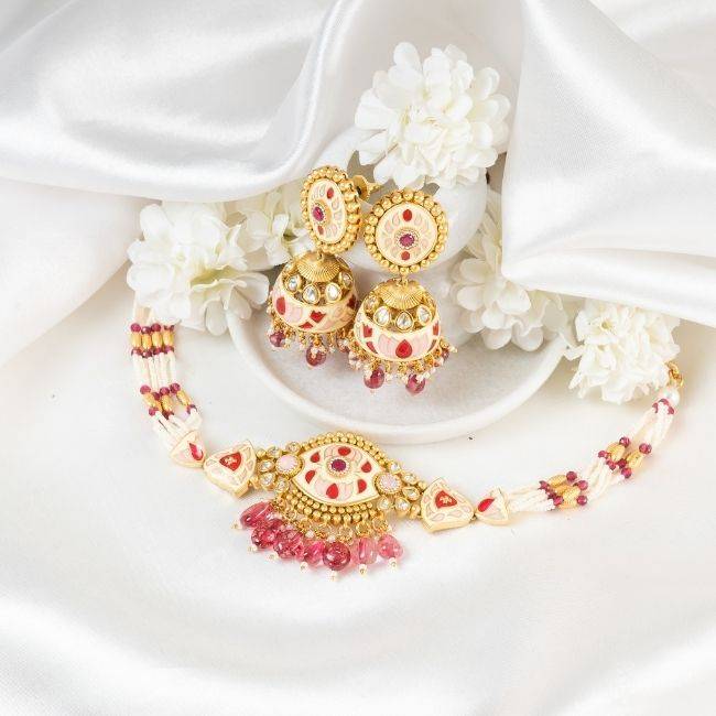 Daisy Pearl Necklace : PA-200