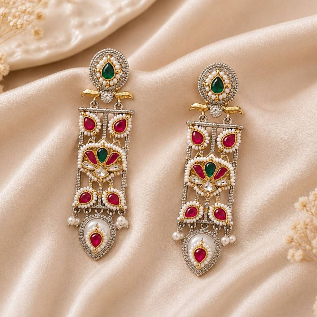 Nandita Designer Pachi Earrings : PAS012