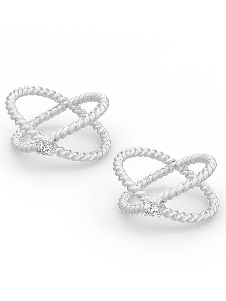 92.5 Silver Toe Ring : U080SO004TR0284